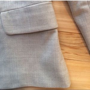 Gray Banana Republic suit